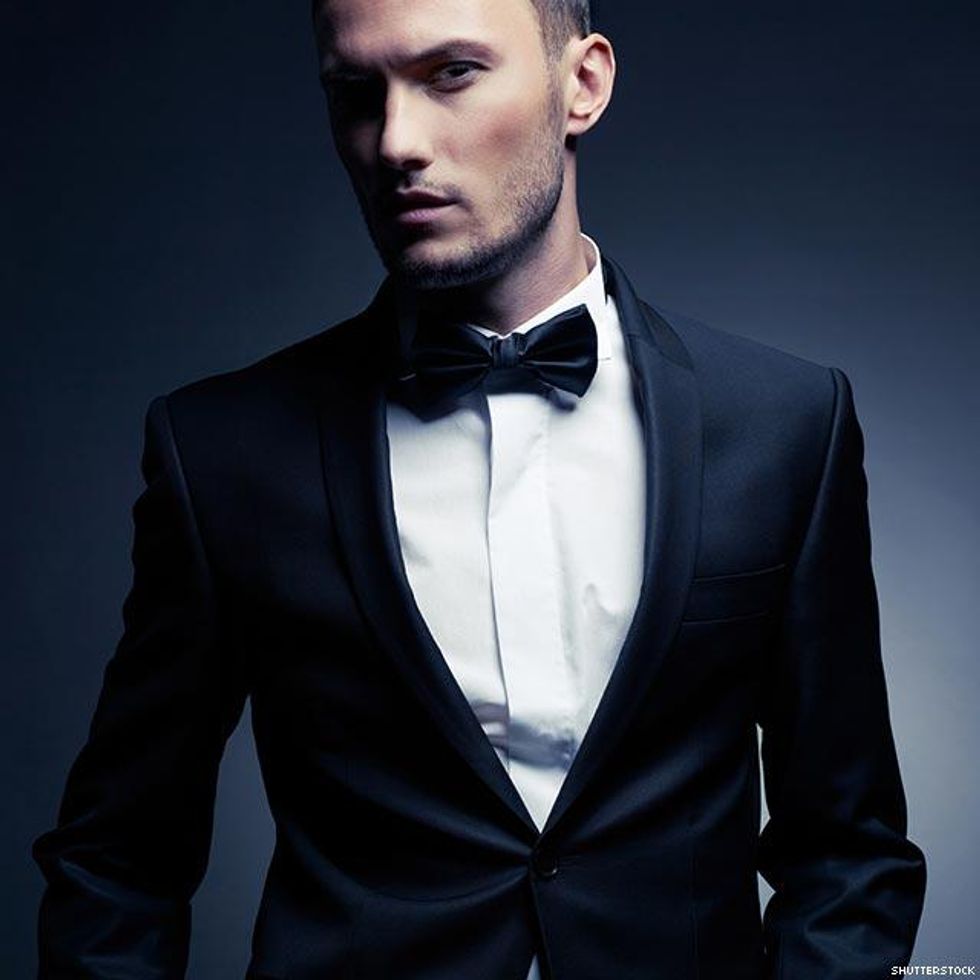 10. And even sexier in a black suit.
