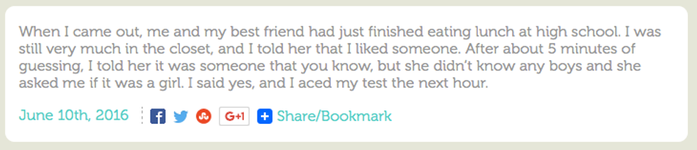 10. Because coming out can be so empowering