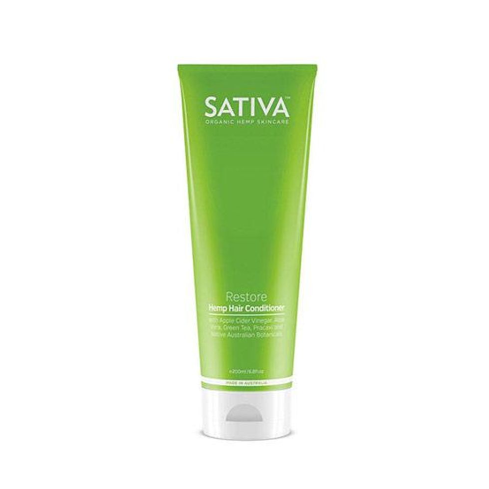 10. Sativa Skincare's hemp hair conditioner
