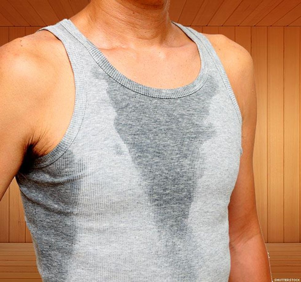 15. Drying their stinky clothes