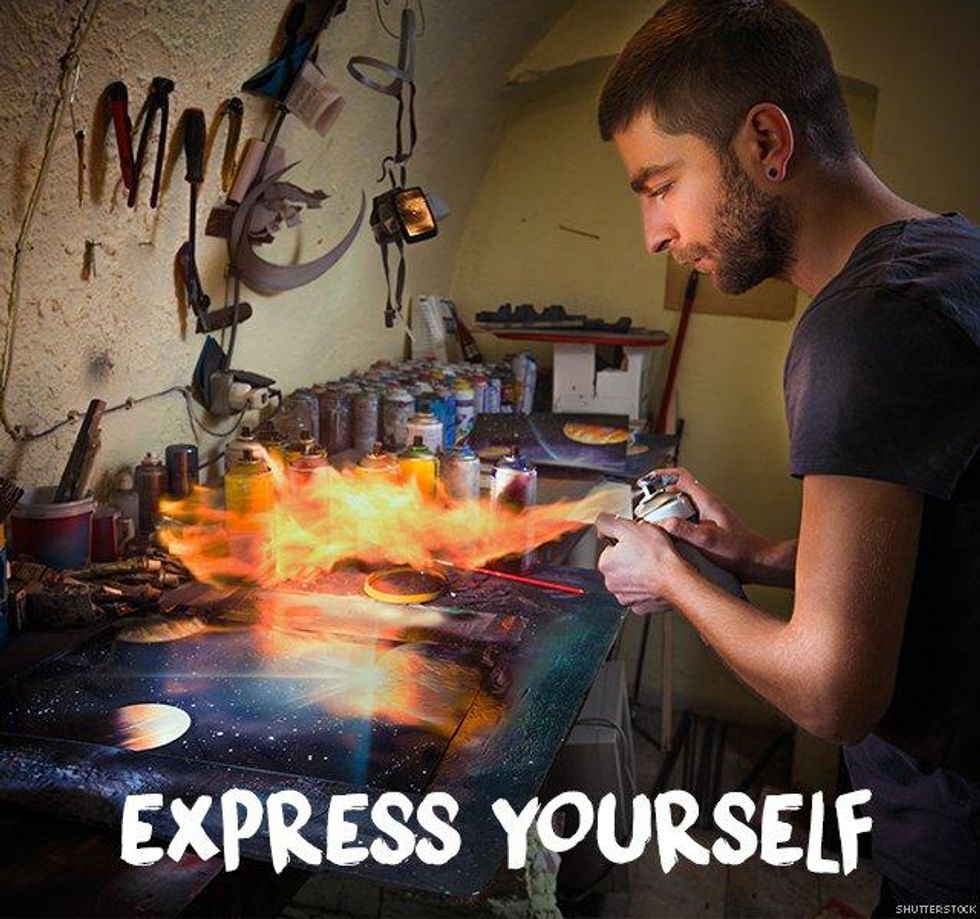 16. Express yourself