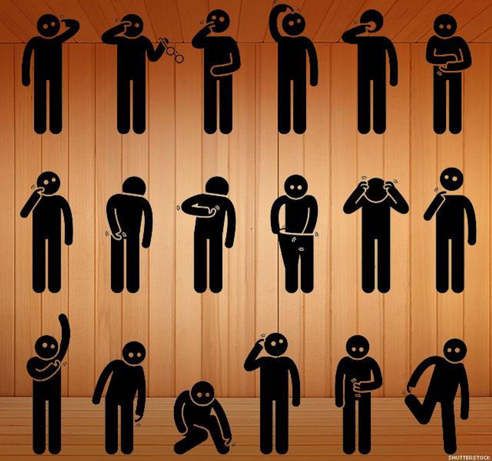 17. Scratching anything