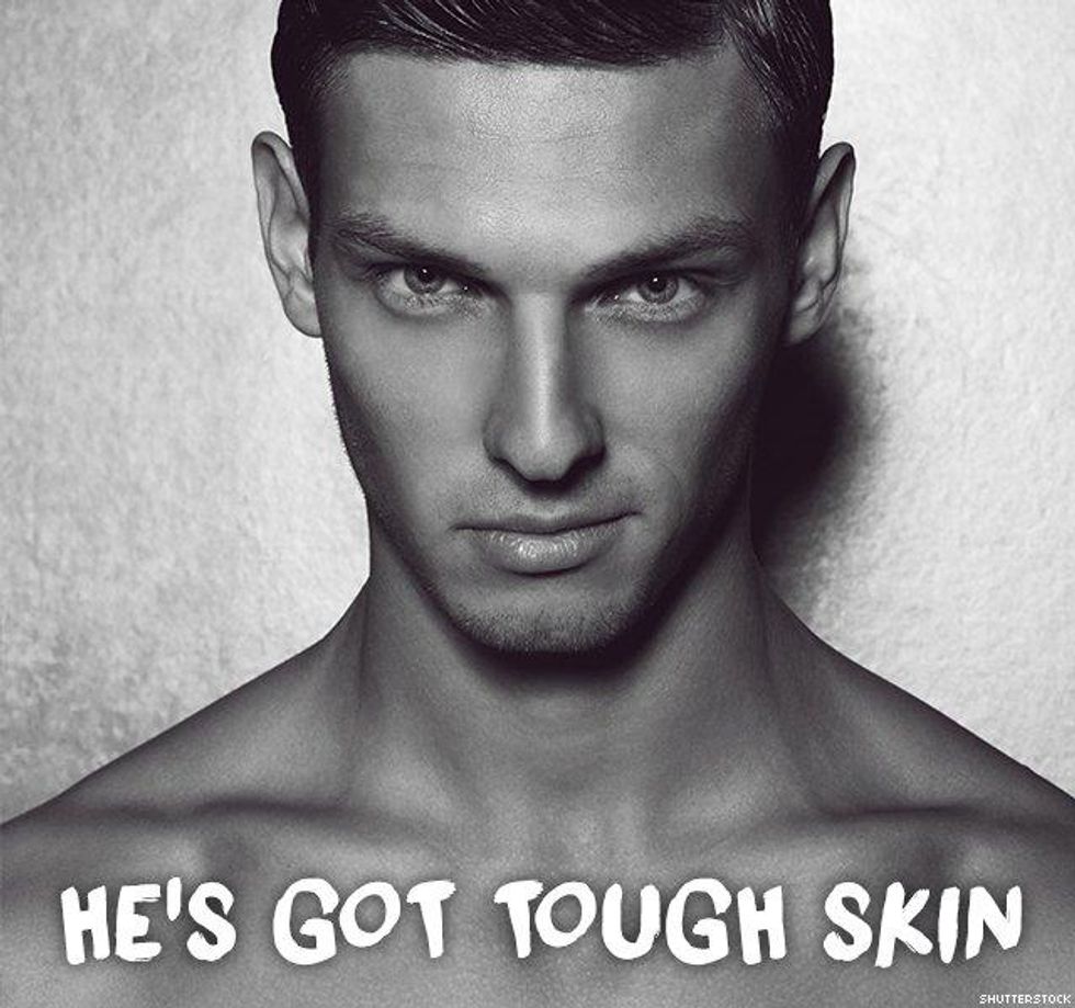2. He\u2019s got tough skin