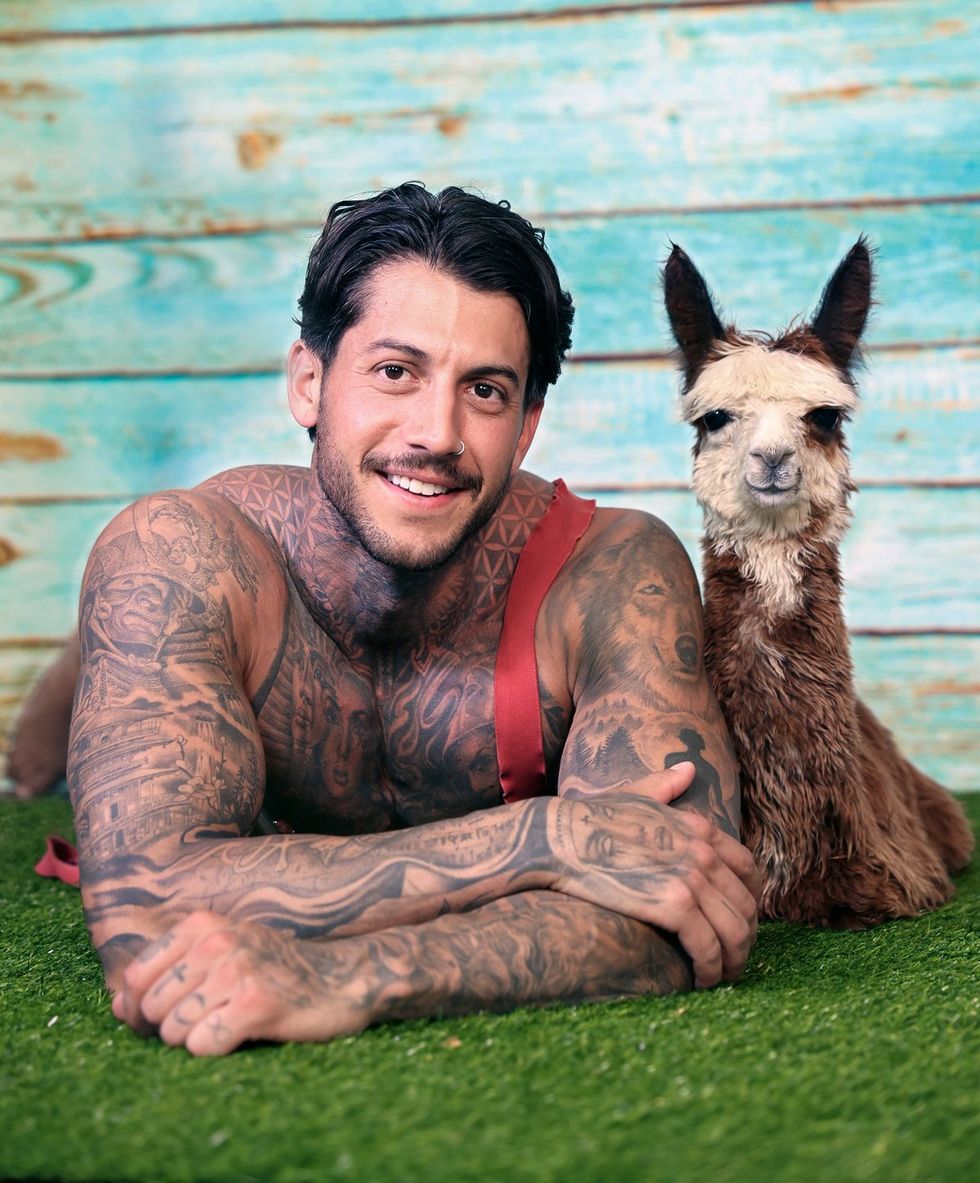 2025 Australian Firefighters Calendar sexy shirtless men with cute animals wearing uniforms