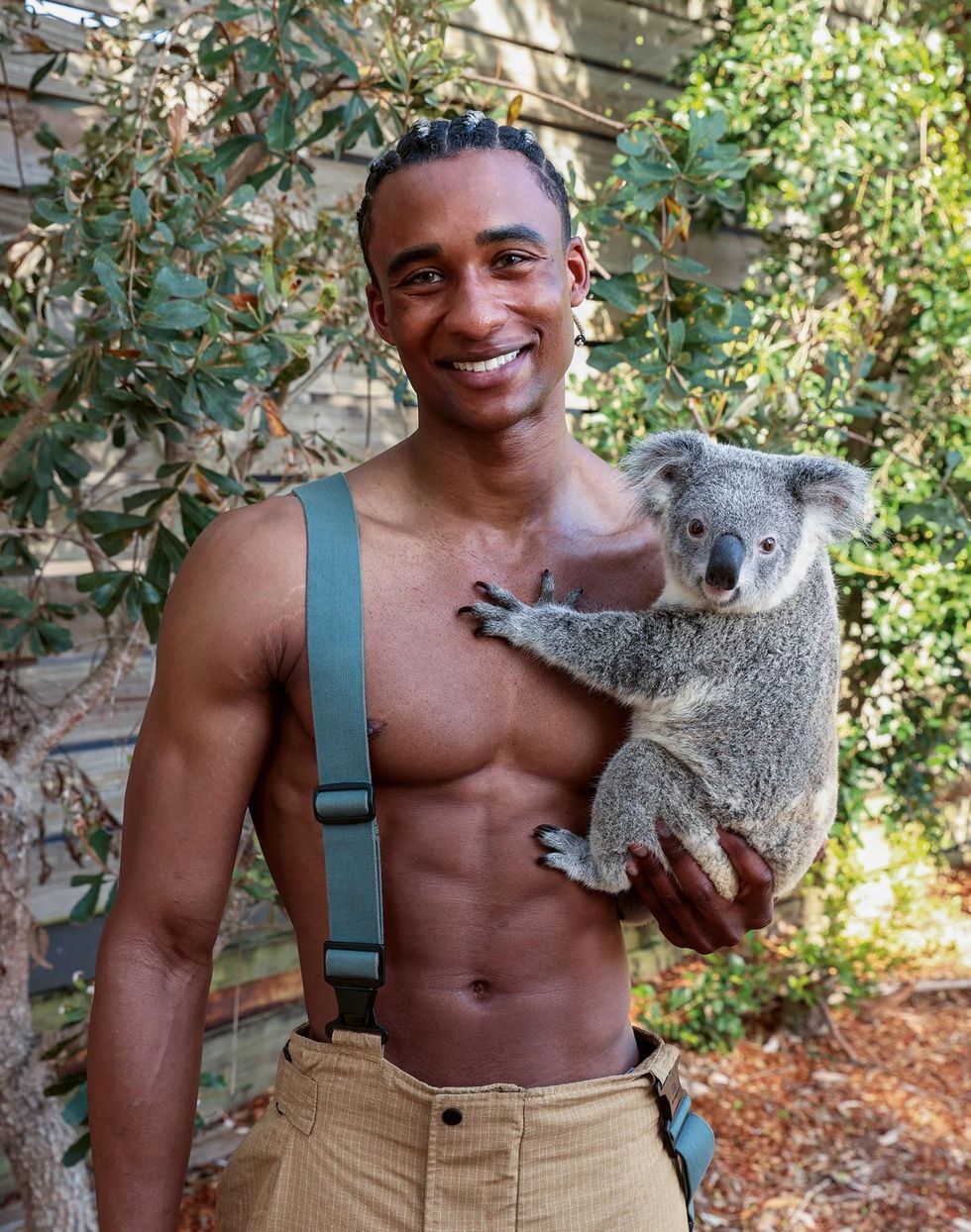 2025 Australian Firefighters Calendar sexy shirtless men with cute animals wearing uniforms