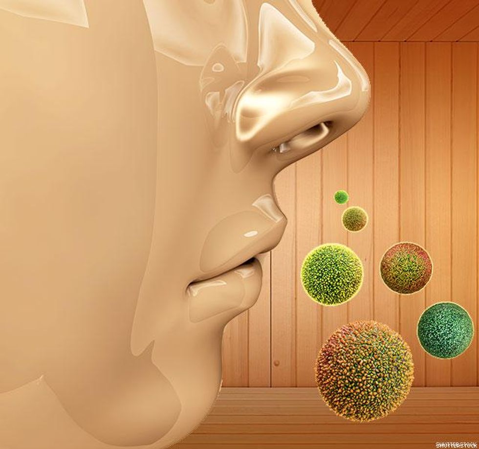 24. Launching snot rockets