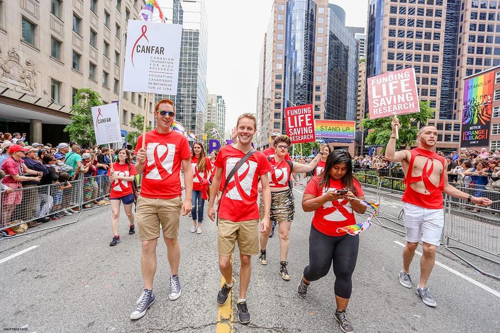 4. We march because so many of us died \u2014 and are still dying \u2014 from a sexually transmitted virus.