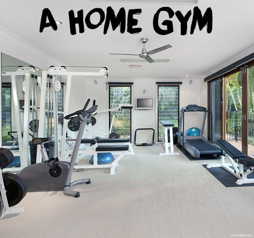 5. A home gym