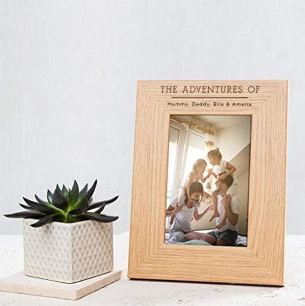 5. A personalized picture frame