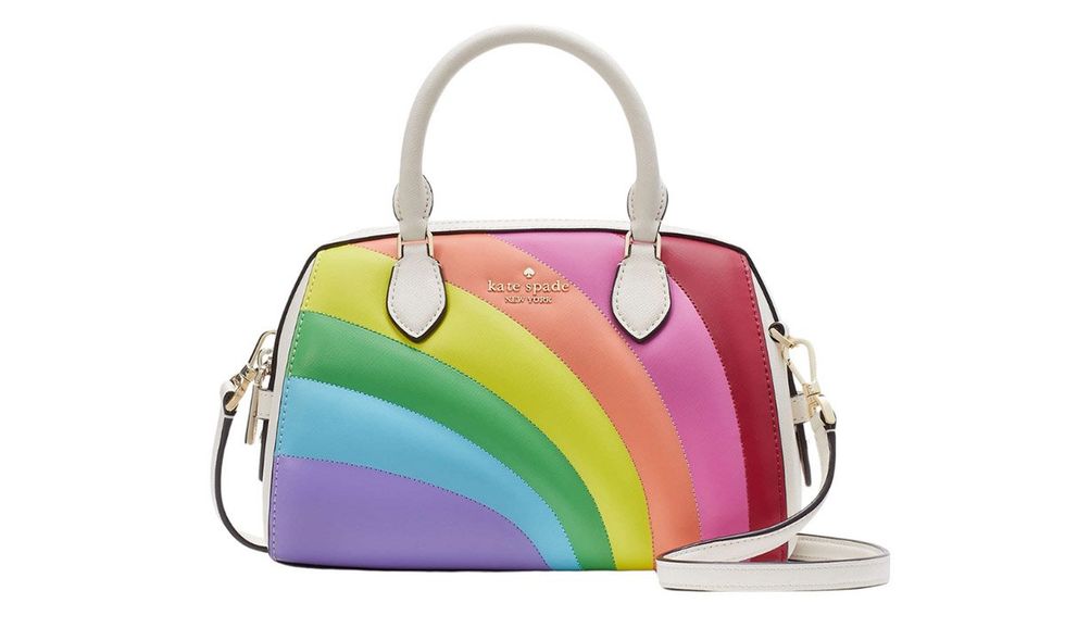 5. Kate Spade Rainbow Collection Duffle Crossbody