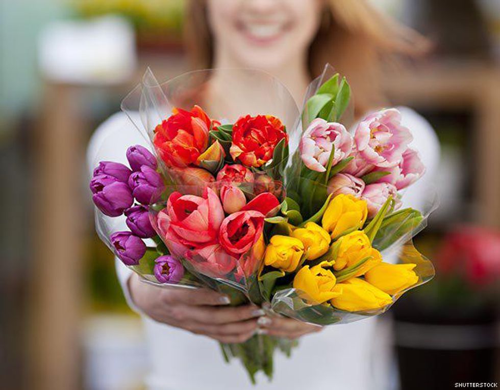 57. Buy flowers for someone you\u2019re in love with.