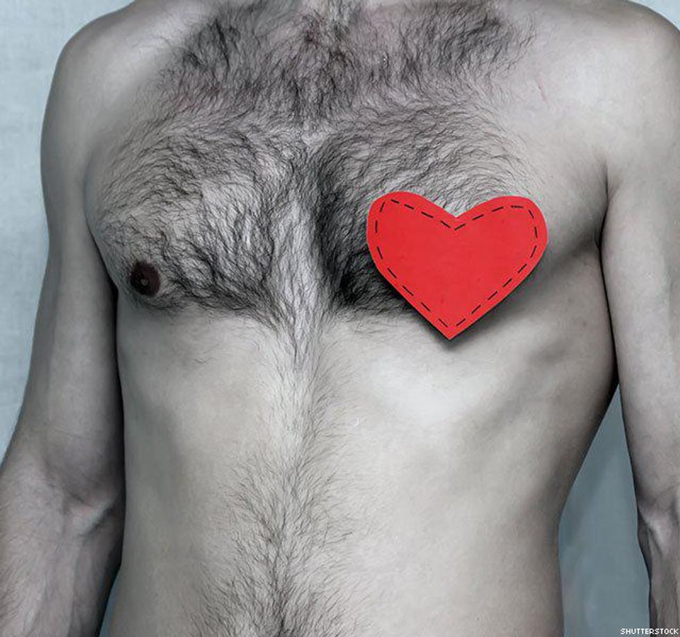 6. Men can no longer pet or play with your chest hair