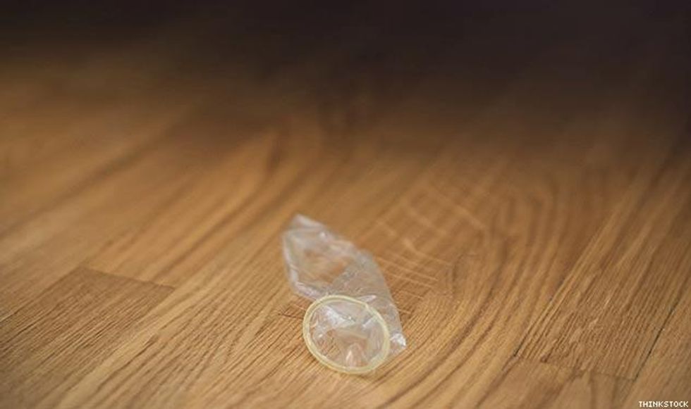 7. I guess you just have to wear condoms from now on.