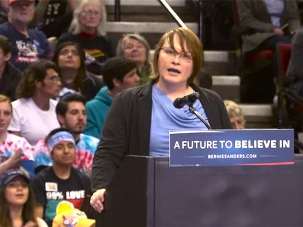 7.) Meanwhile, the Sanders Campaign Made History