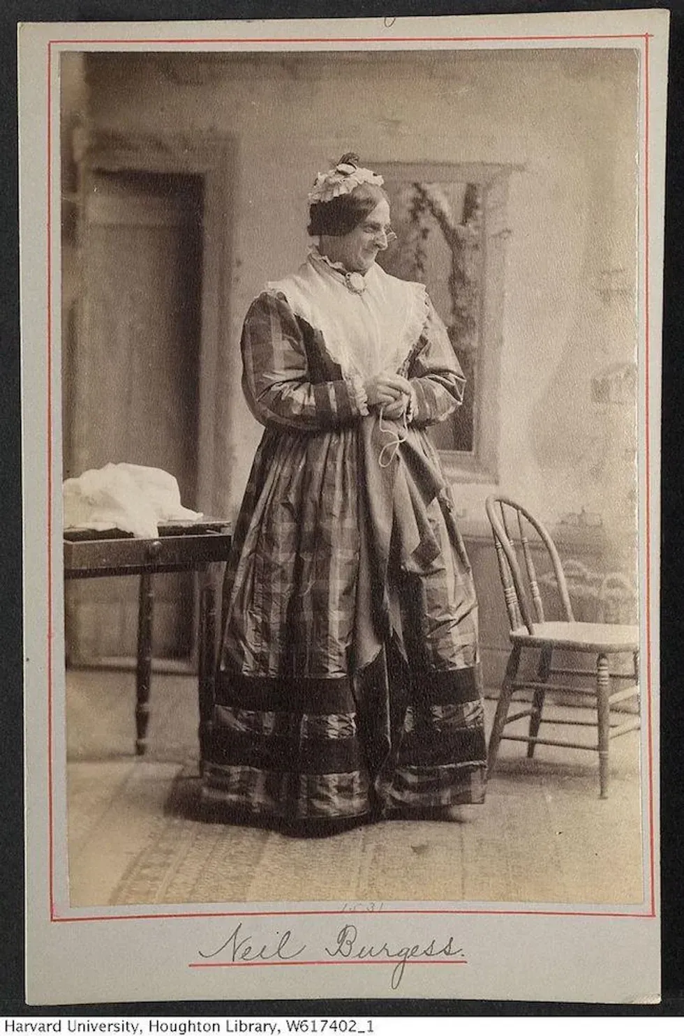 8) Neil Burgess in character for In Vim.