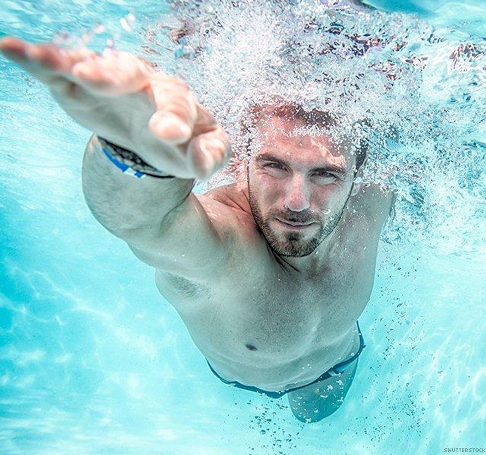 8. You can pretend you\u2019re a serious swimmer