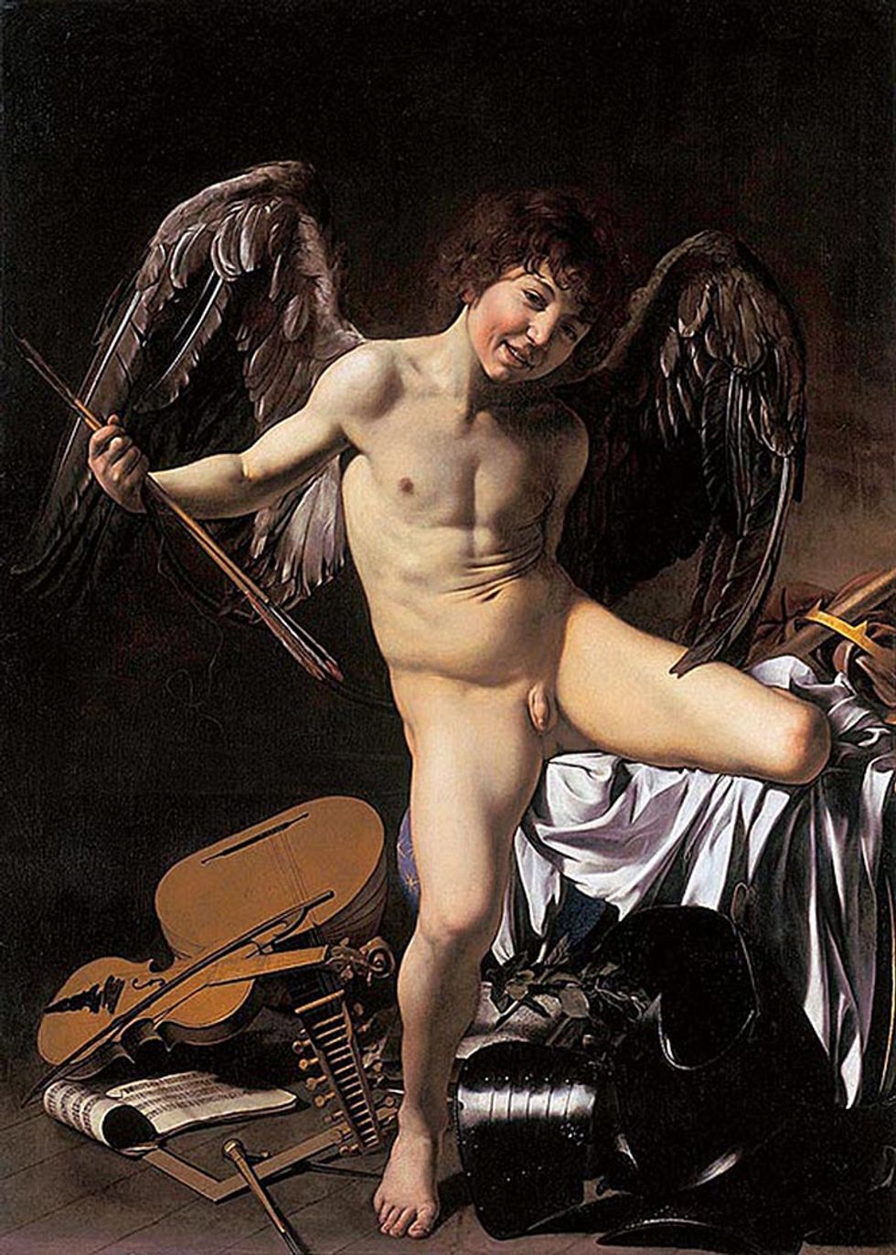 800px Amor Vincet Omnia Caravaggio