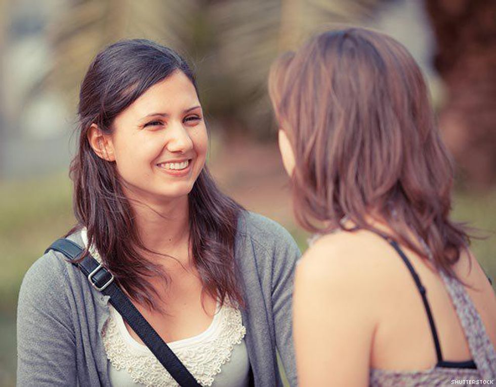 89. Be supportive to a friend struggling with their sexuality.