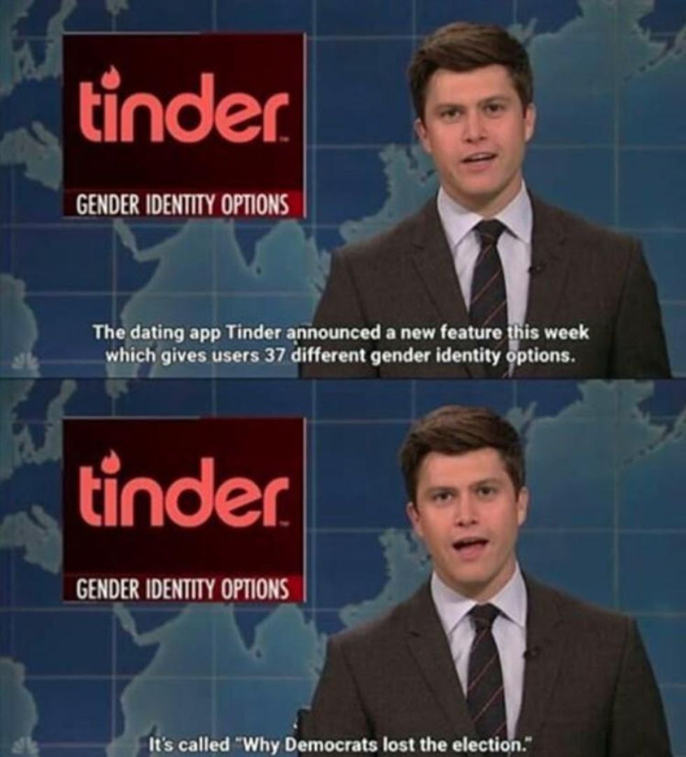 9.) That Awful 'Saturday Night Live' Tinder Joke