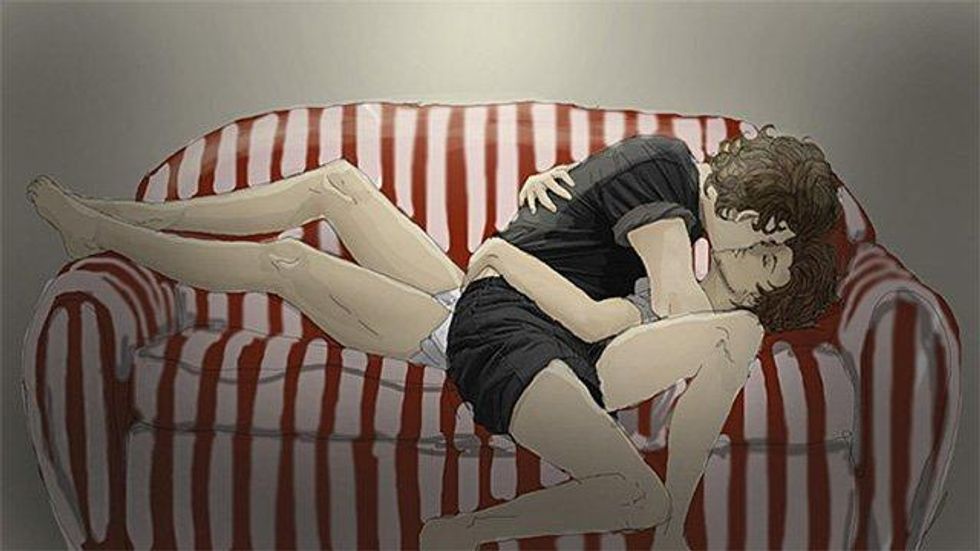 A collection of One Direction fan art.