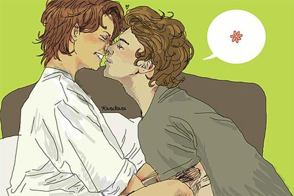 A collection of One Direction fan art.