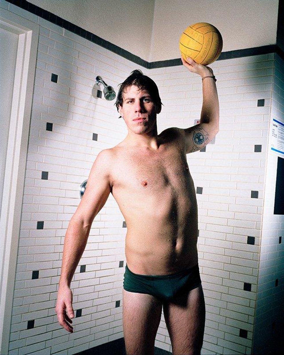 A collection of photos of young LGBT athletes.