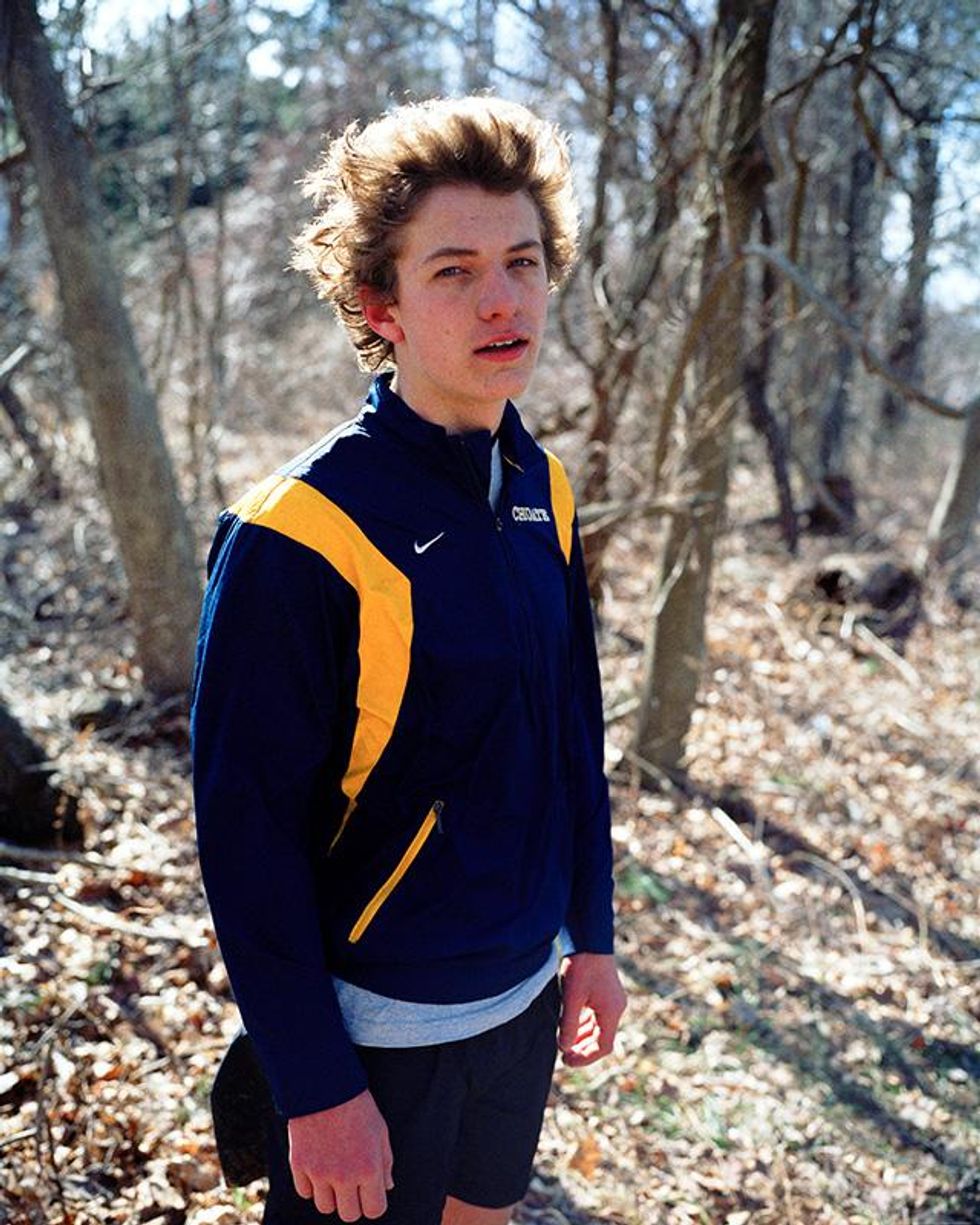 A collection of photos of young LGBT athletes.