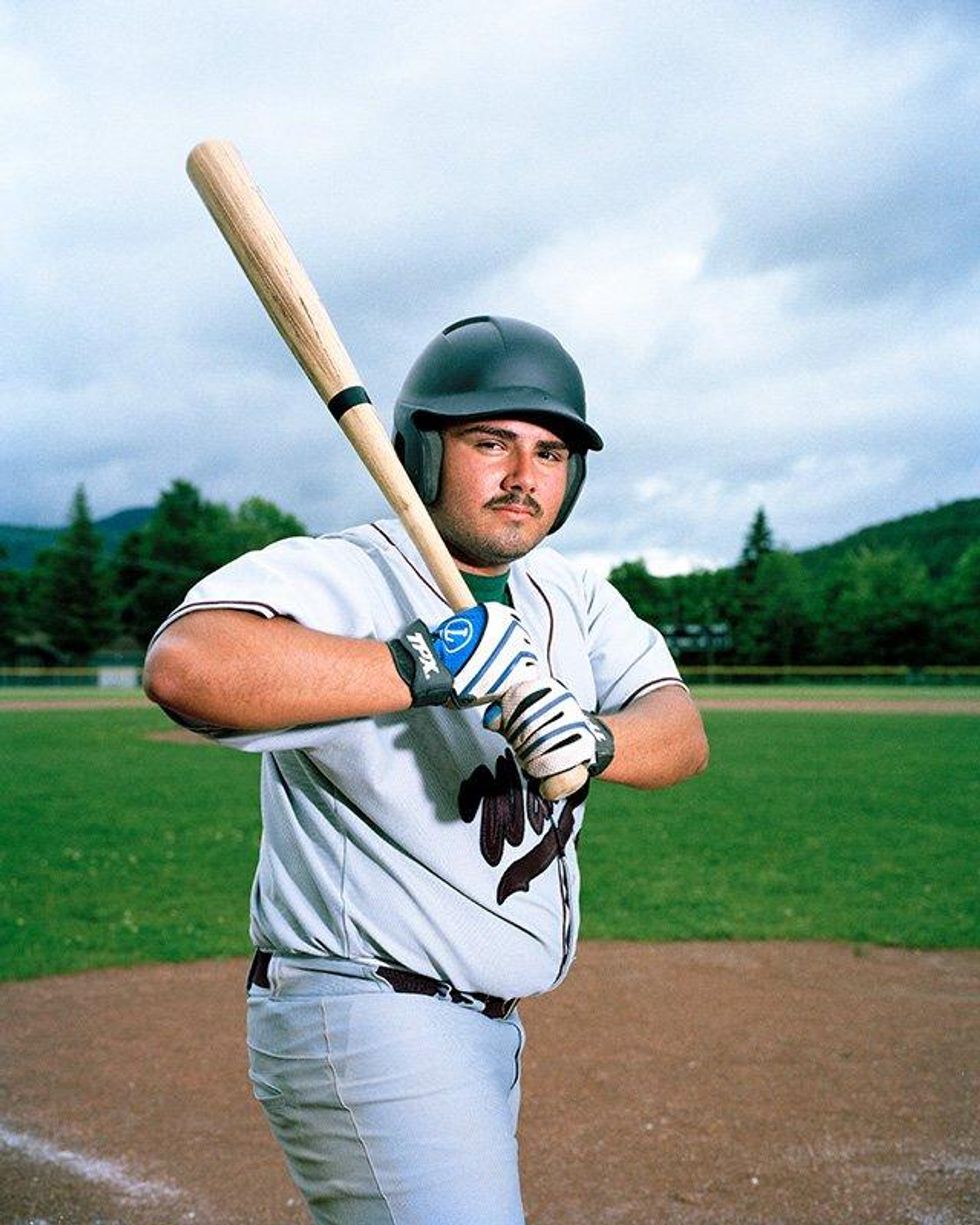 A collection of photos of young LGBT athletes.