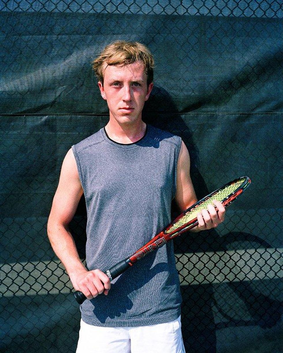 A collection of photos of young LGBT athletes.