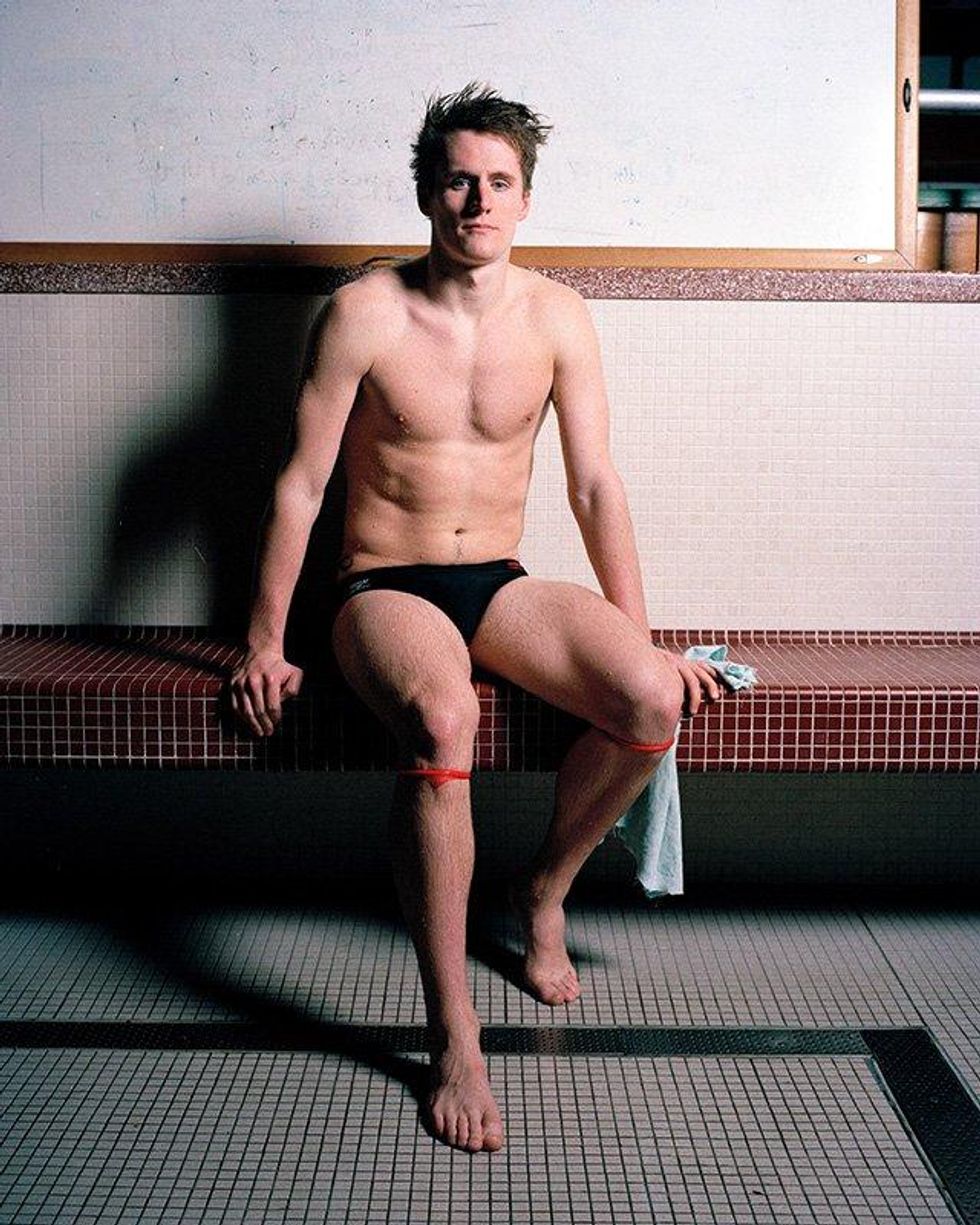 A collection of photos of young LGBT athletes.