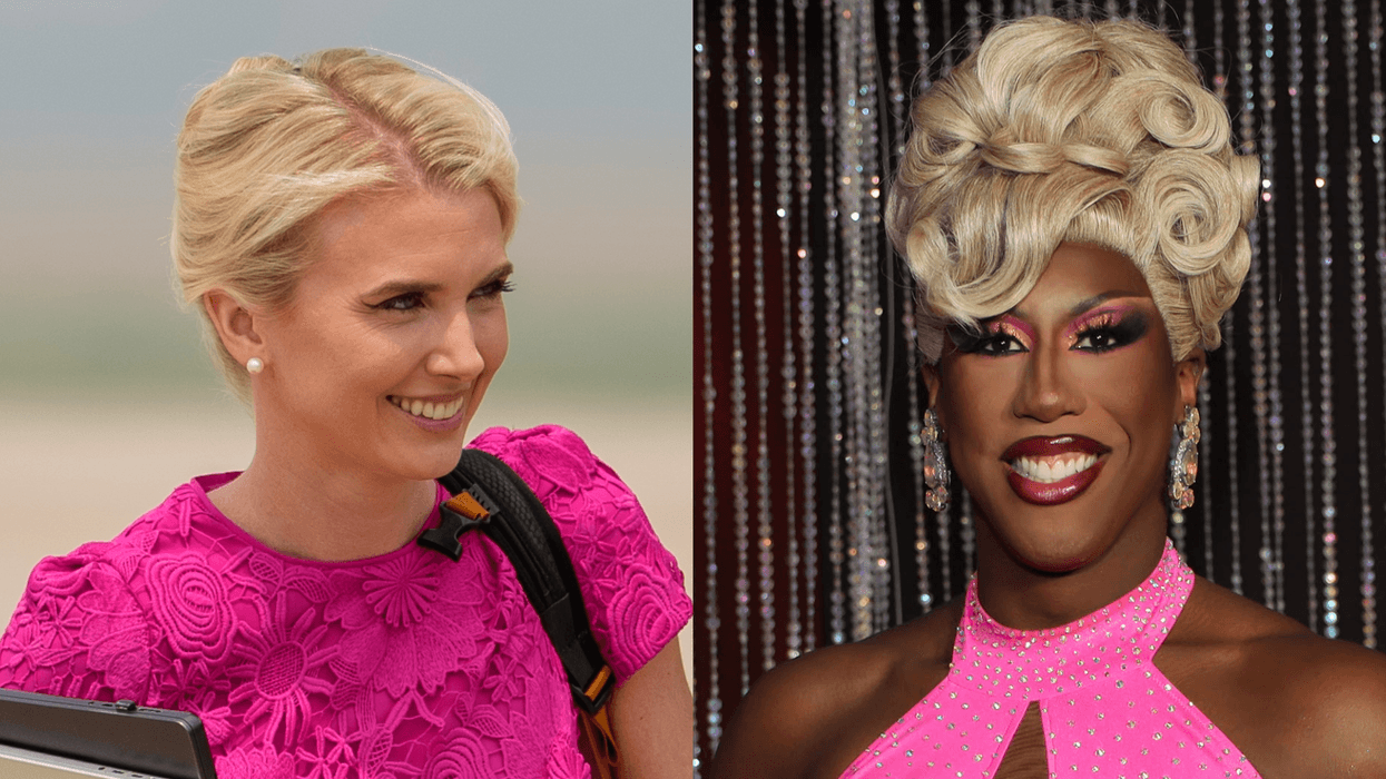 A diptych of Natalie Harp and Kori King