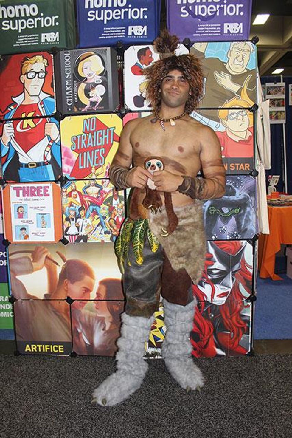 A photo of Guy from The Croods.