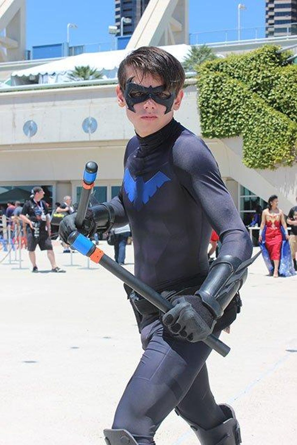 A photo of Nightwing.