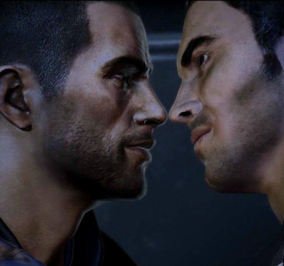 A screenshot from 'Mass Effect.'