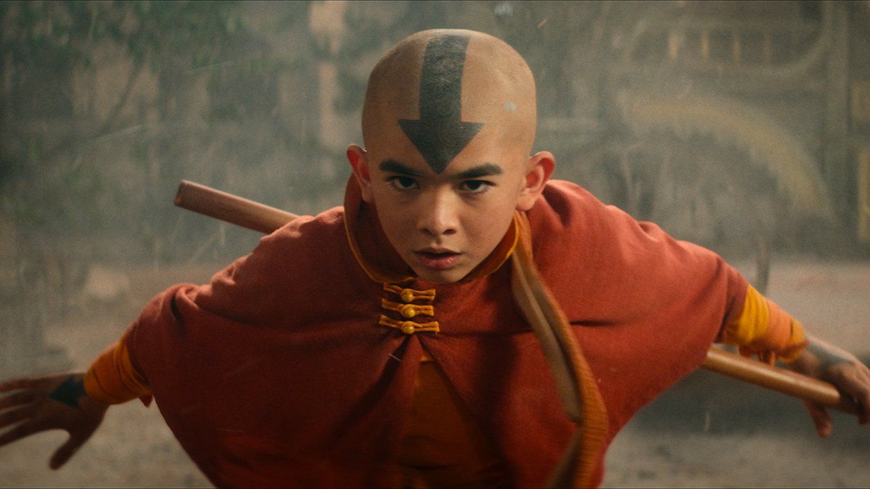 Aang in Avatar The last Airbender