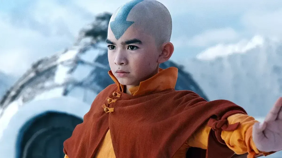 Aang in 'Avatar: The Last Airbender'