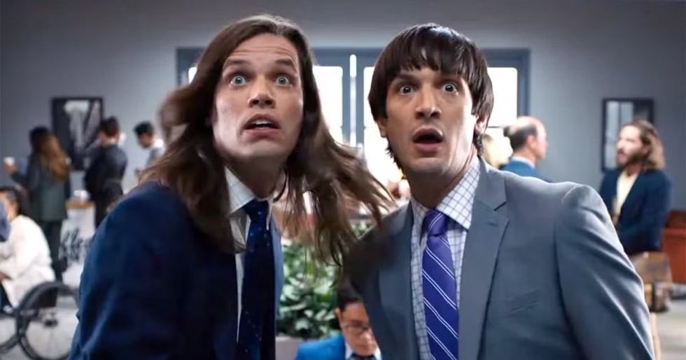 Aaron Jackson and Josh Sharp in Dicks: The Musical