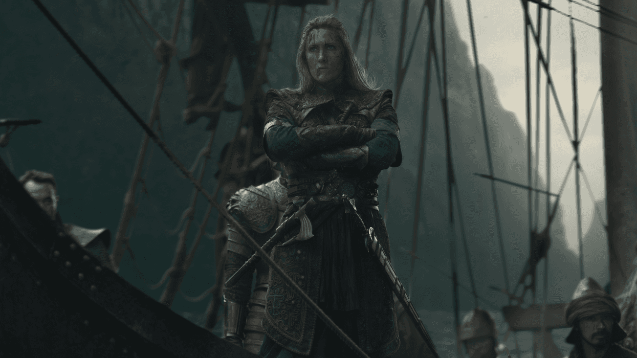 Abigail Thorn as Admiral Sharako Lohar on 'House of the Dragon'