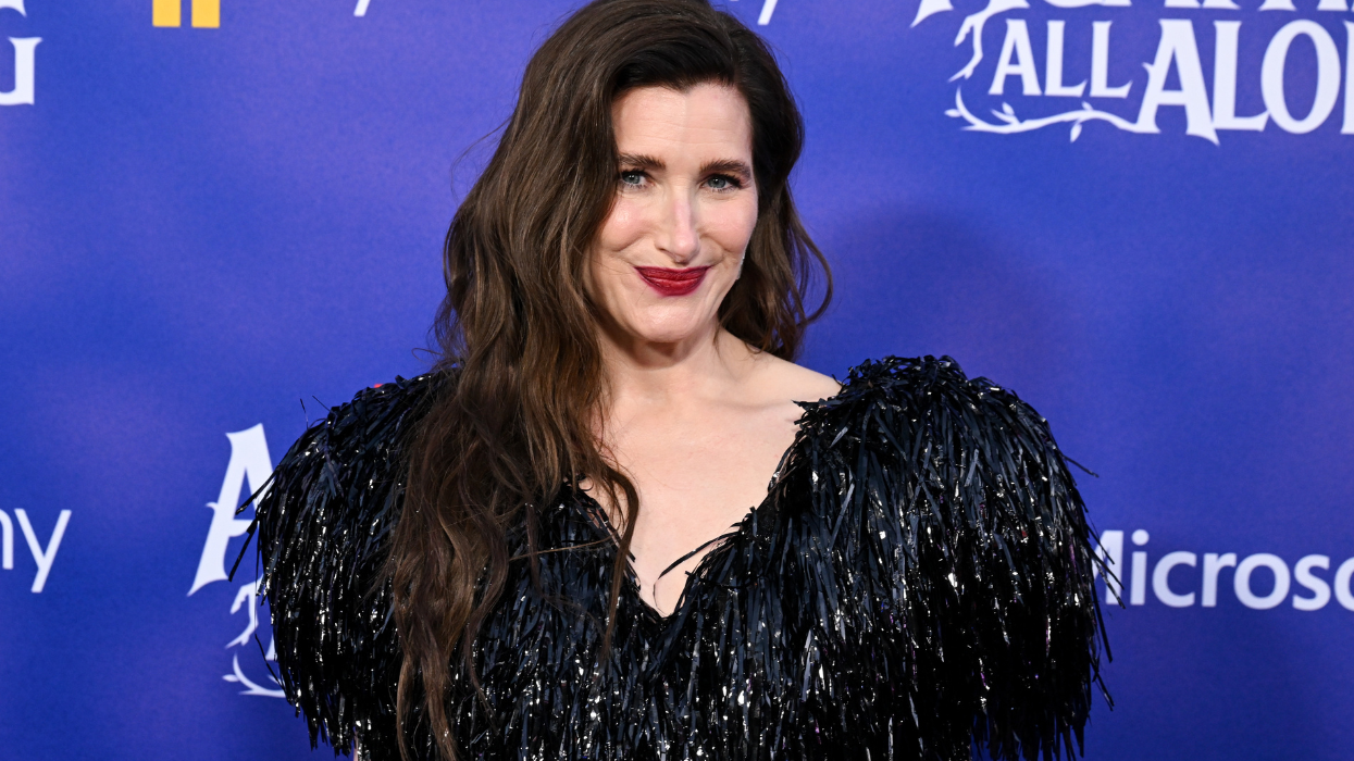Actress Kathryn Hahn at the Special Launch Event For Marvel Television's "Agatha All Along" held at El Capitan Theatre on September 16, 2024 in Los Angeles, California.