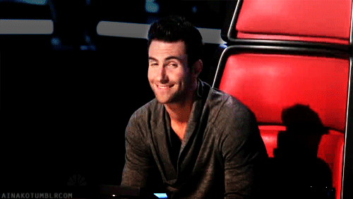 Adam levine smirk