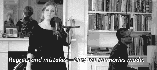 Adele regrets