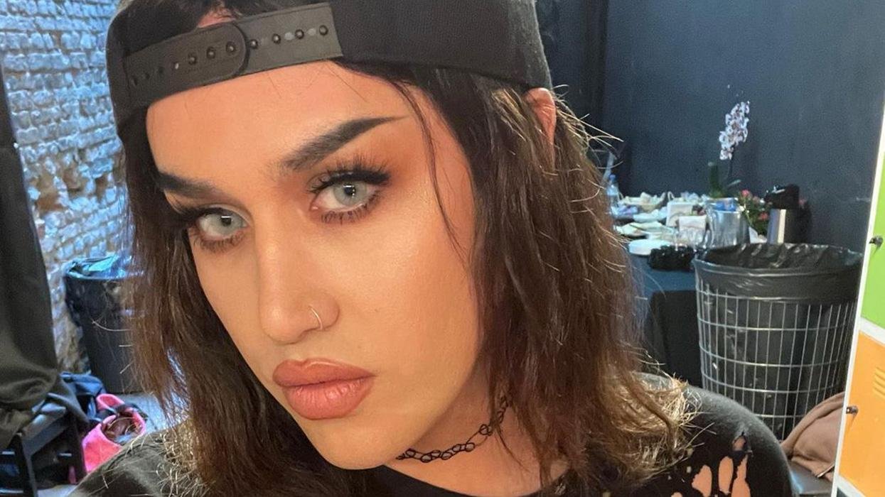 Adore Delano in a candid moment, her expression fierce and determined