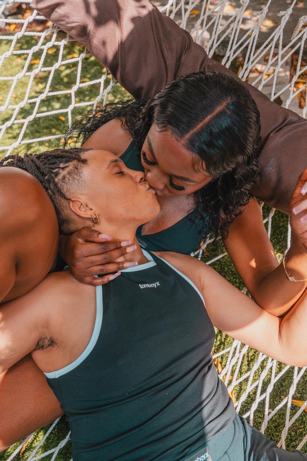 AJ and Britney model TomboyX