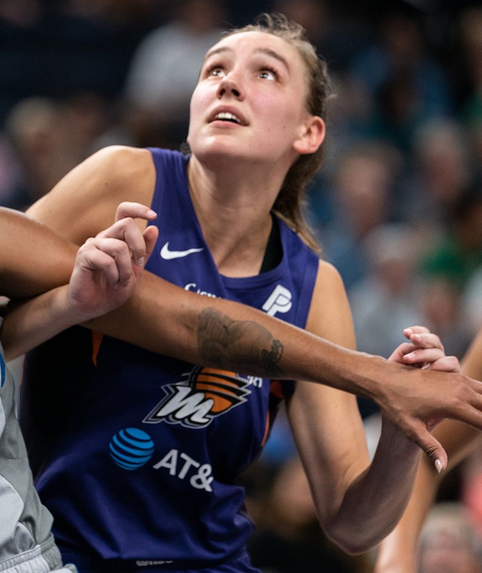 Alanna Smith photo gallery queer women 2025 WNBA womens professional basketball league