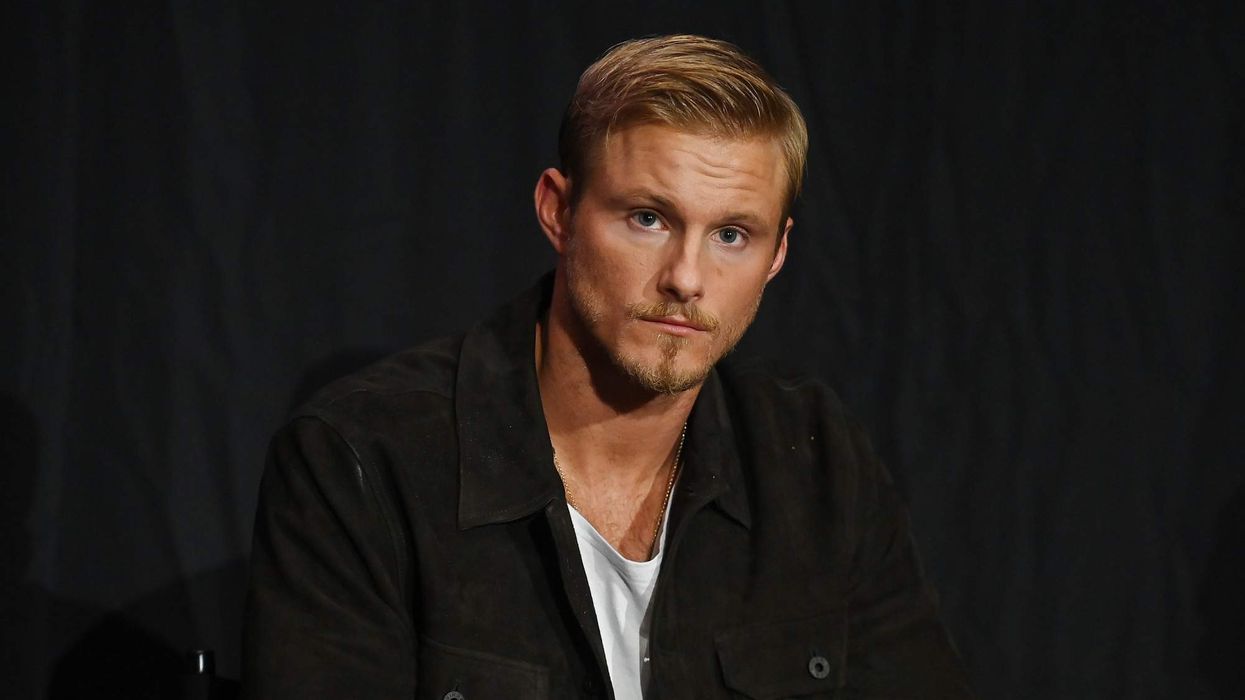 Alexander Ludwig attends "Heels" season finale Atlanta screening.