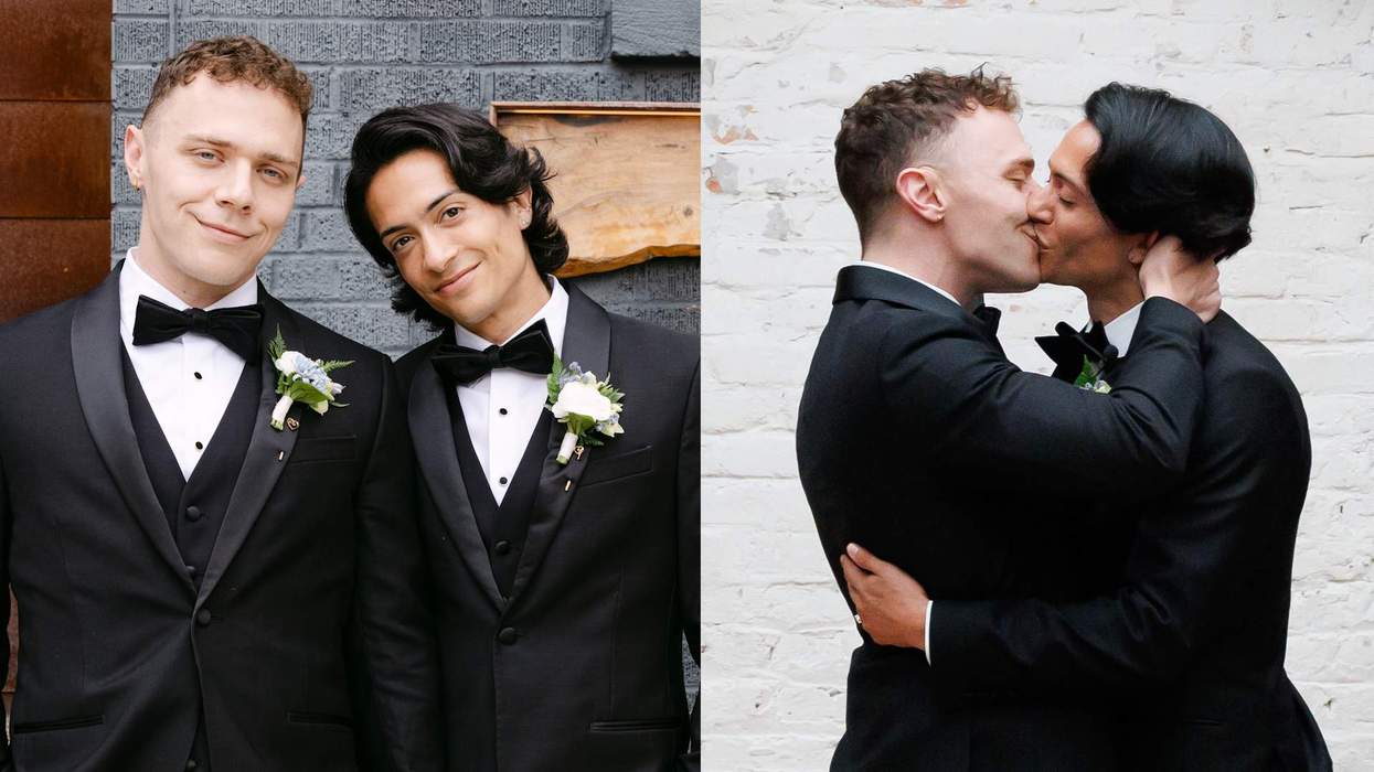 Alexander Montgomery & Cordero Zuckerman (Denali) get married.