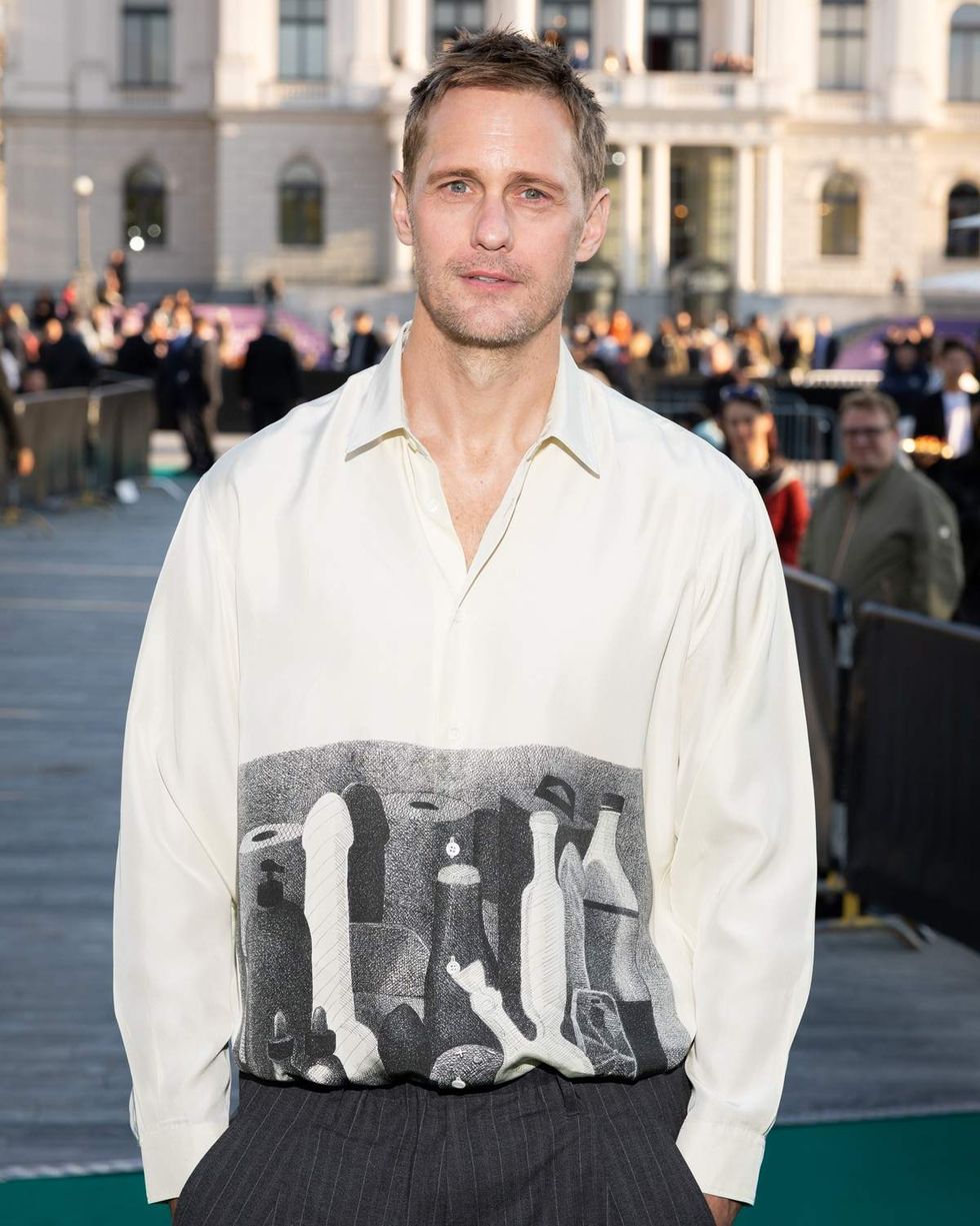 Alexander Skarsg\u00e5rd at the Zurich Film Festival in Switzerland