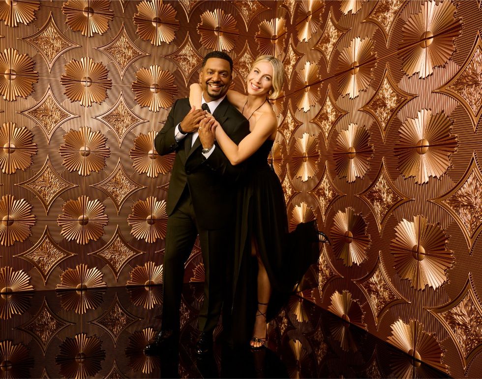 Alfonso Ribeiro and Julianne Hough