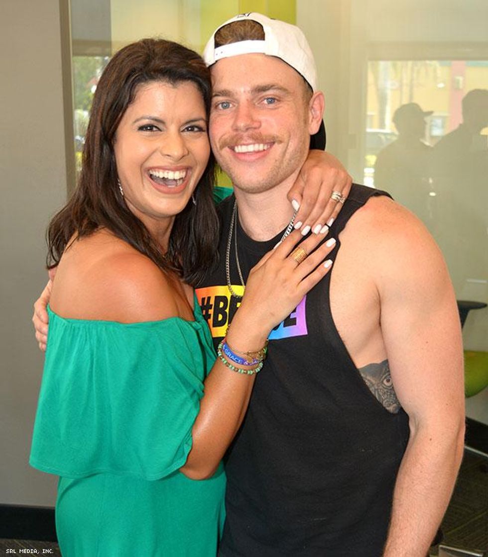 Ally Marshal Roxanne Vargas with Gus