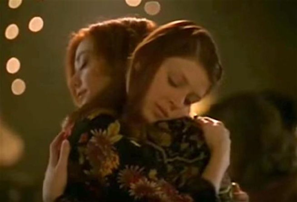 Amber Benson and Alyson Hannigan
